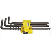 WERA 9-piece long black ball-end Allen key set